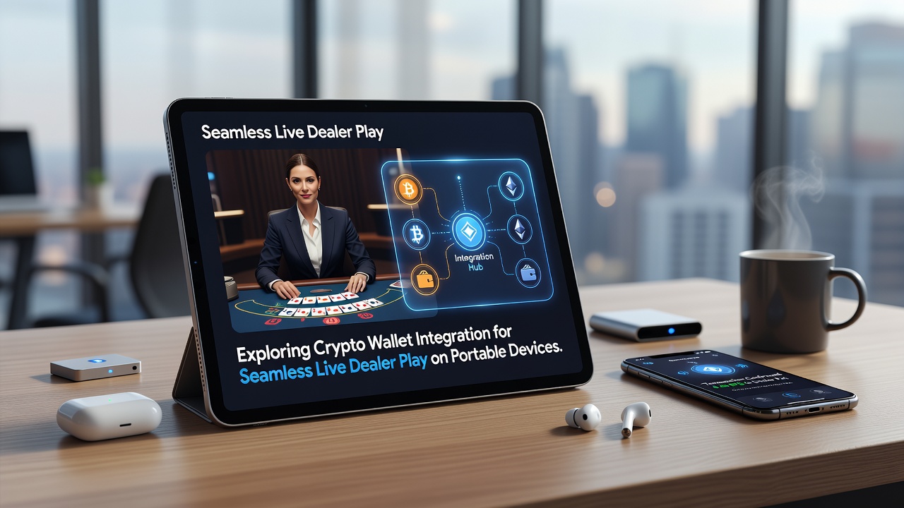 Mobiele live dealer sessies met crypto betalingen