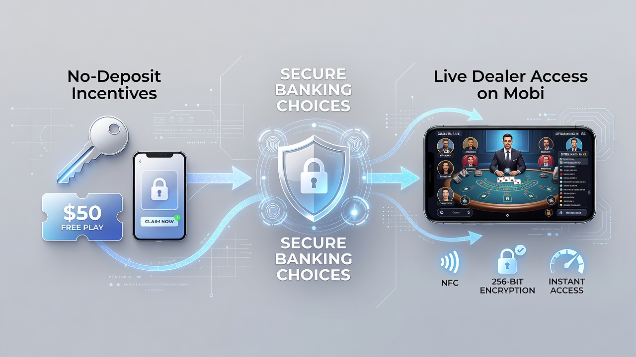 Gebruikers die no-deposit bonussen activeren via veilige mobiele betaalmethoden voor live dealer spellen