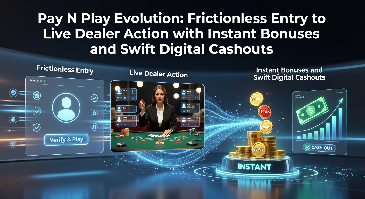 Voorbeeld van een Pay N Play interface die spelers direct toegang geeft tot live dealer blackjack tafels met een storting via bank-ID