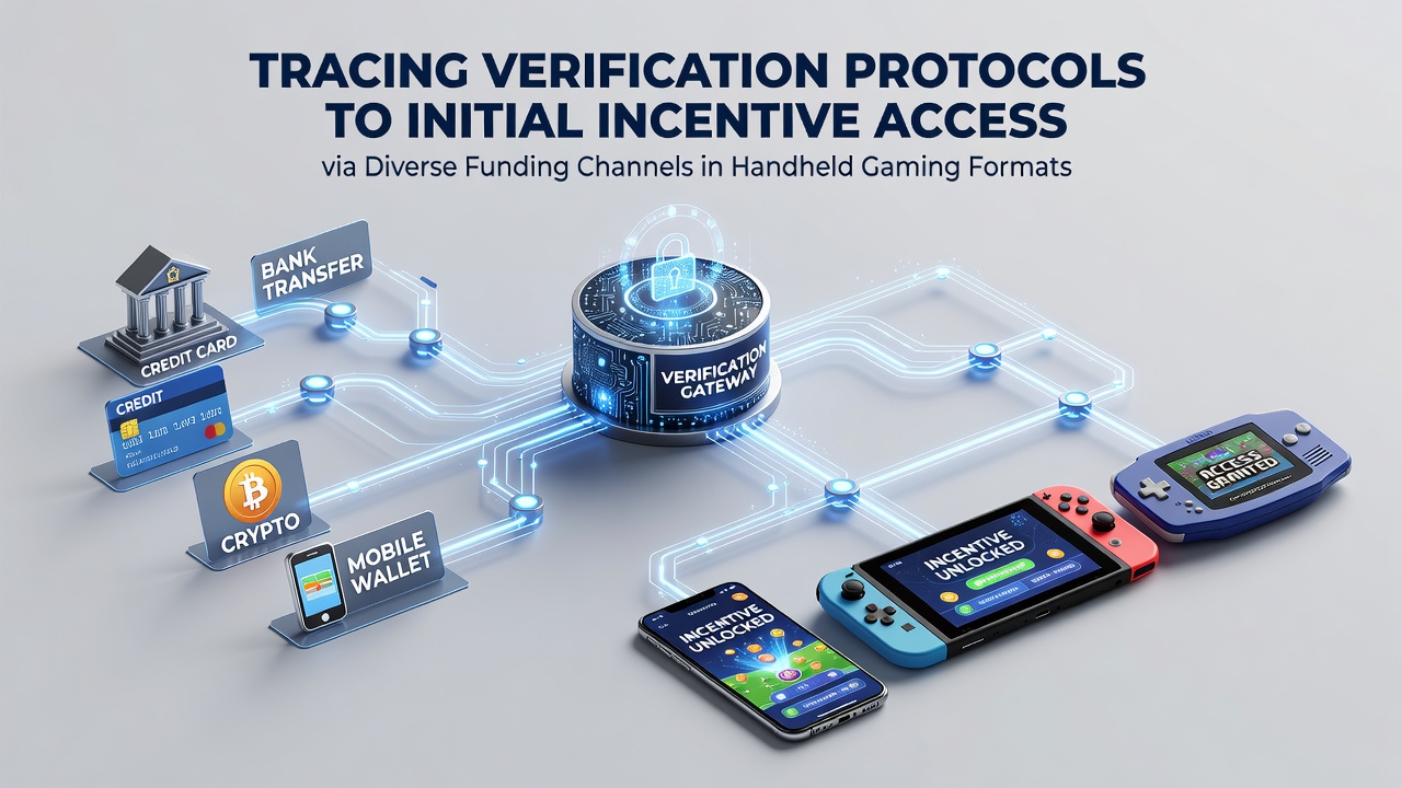Illustratie van verificatieprotocollen en betaalkanalen in mobiele gaming formaten