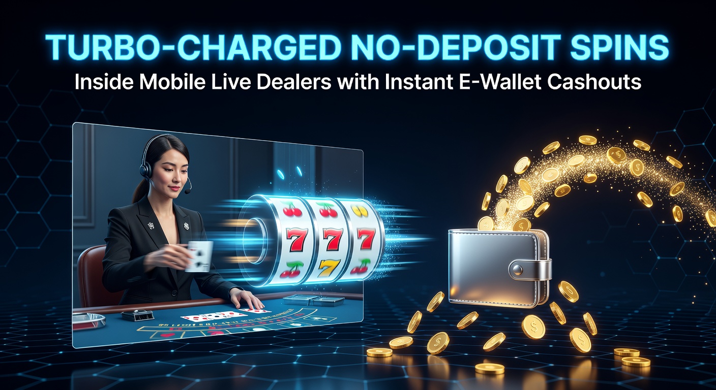 Schermafbeelding van een mobiel live dealer casino met draaiende roulettetafel en e-wallet icoon voor snelle uitbetaling